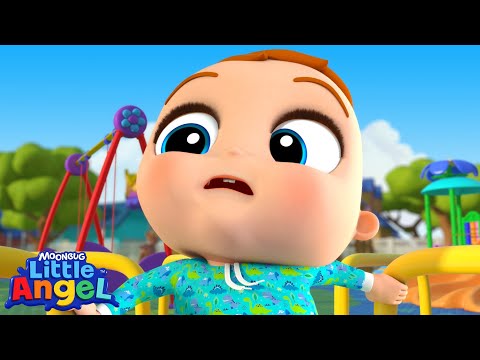 How To Be Safe At The Playground | Fun Sing Along Songs by @LittleAngel Playtime