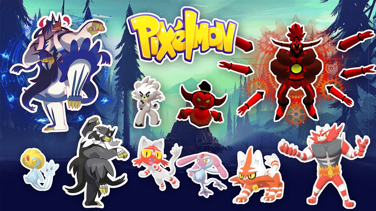 Pixelmon 1.16.5 29 Pixelmon Khiêu Chiến Tòa Tháp Kubfu Nước Và Cái