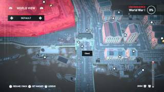 Assassin's Creed Syndicate - World War I - all chests (map only)