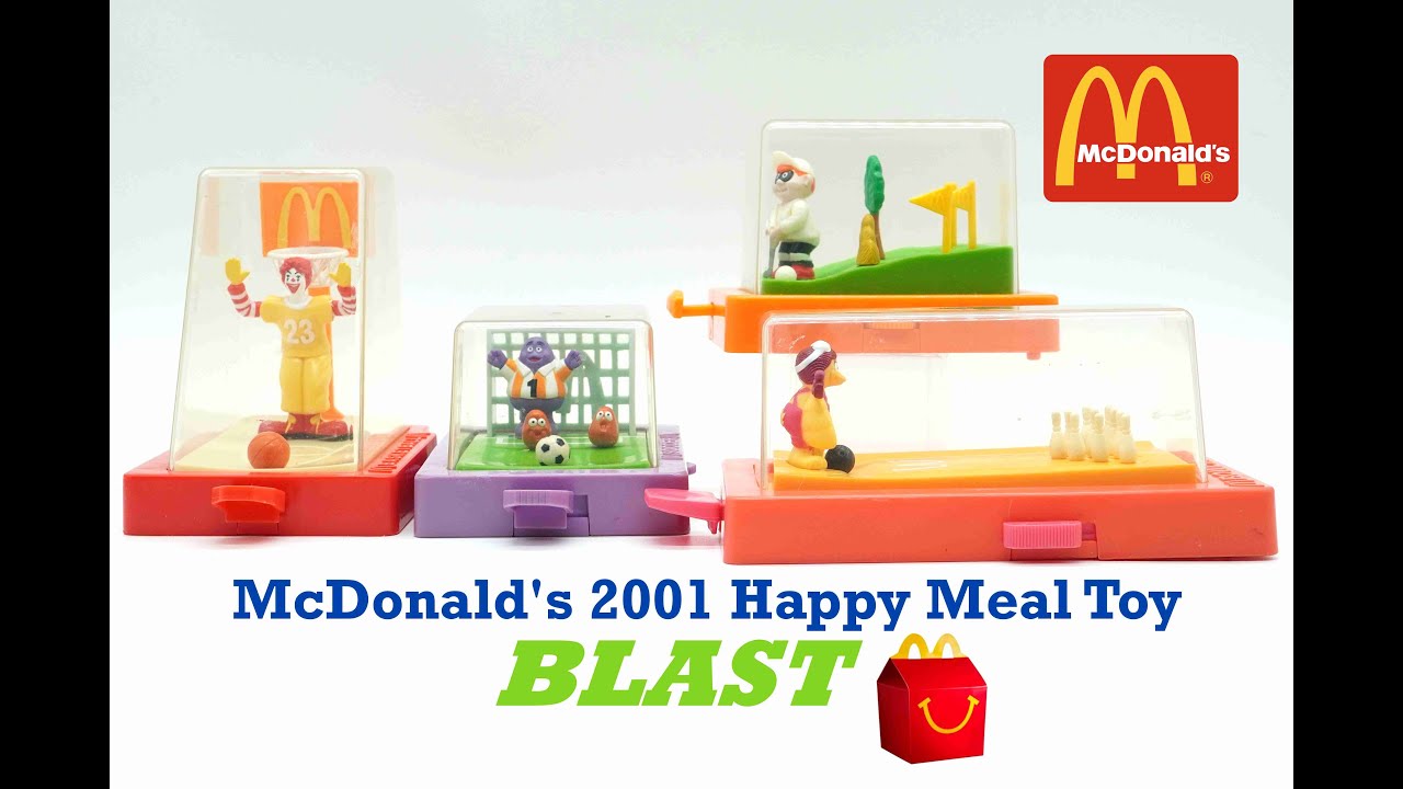 2001 McDonald's Happy Meal Toys 