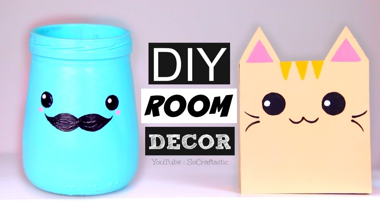 DIY KAWAII ROOM DECOR inspired by NimC - YouTube