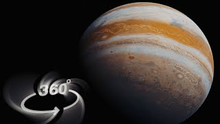 Falling into JUPITER - 360° VR Simulation screenshot 3