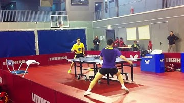 Zhang Jike, multiball with Liu Guoliang