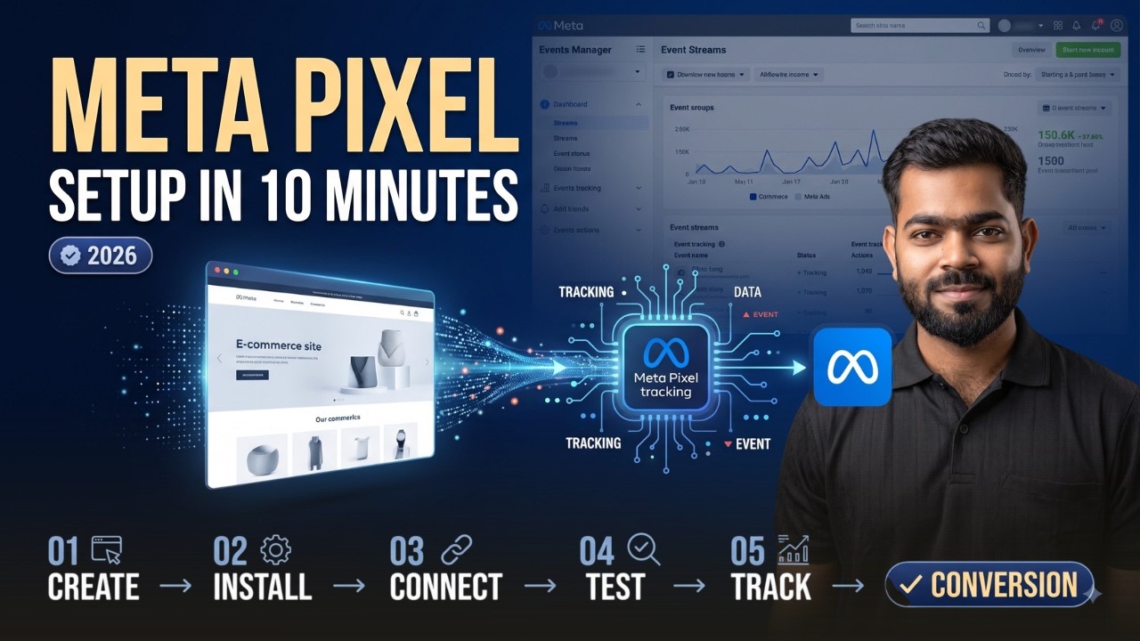 How to Setup Meta Pixel in 2026 | Facebook Pixel Setup Step-by-Step ...