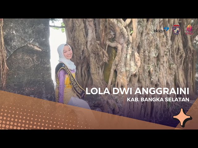 LOLA DWI ANGGRAINI - FINALIS DUTA GENRE PROV. KEP. BANGKA BELITUNG 2023 class=