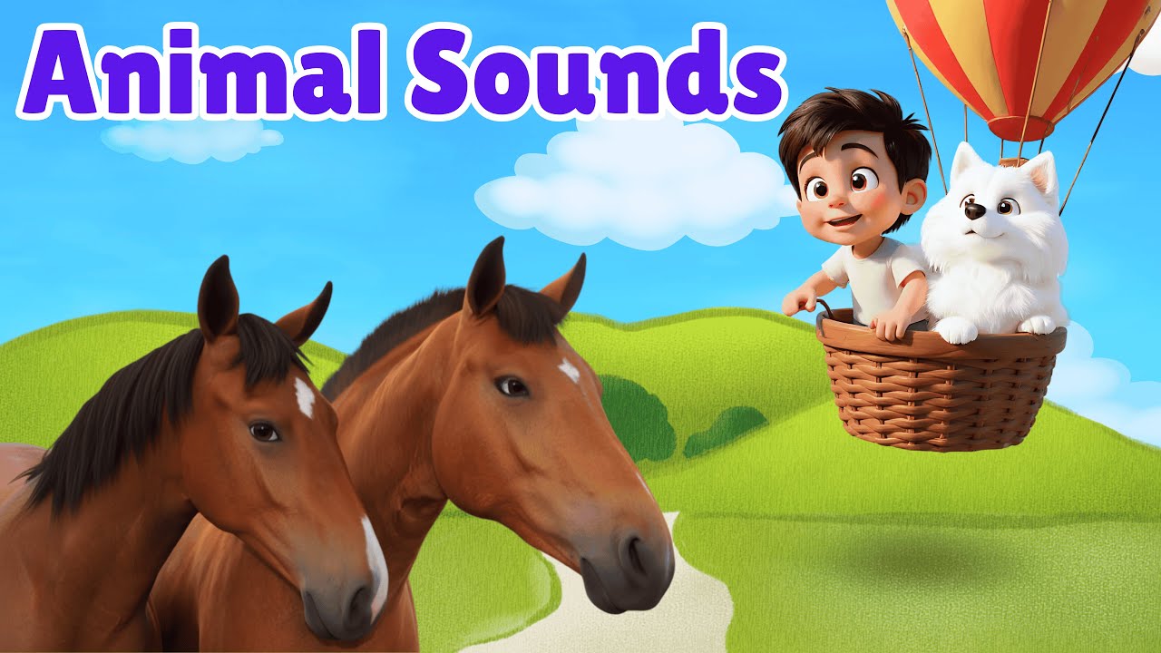 Animal Sounds for Toddlers (20 Amazing Animals)