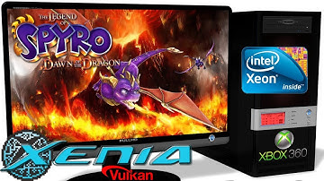 XENIA 1.06ML [Xbox 360] - Spyro: Dawn of the Dragon [Gameplay] Vulkan api #11