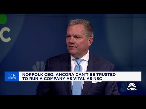 Ancora can not be trusted to run a company as vital as Norfolk Southern, says CEO Alan Shaw Episode cover