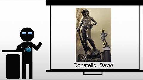 David di donatello statua dove si trova