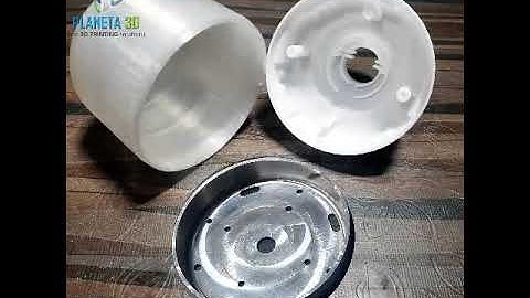 3d printed prototype with 3 different materials