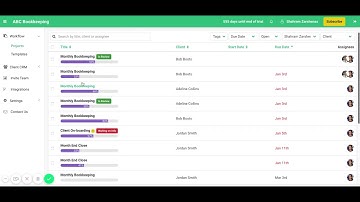 Workflow Dashboard: Easily track your deadlines and your team