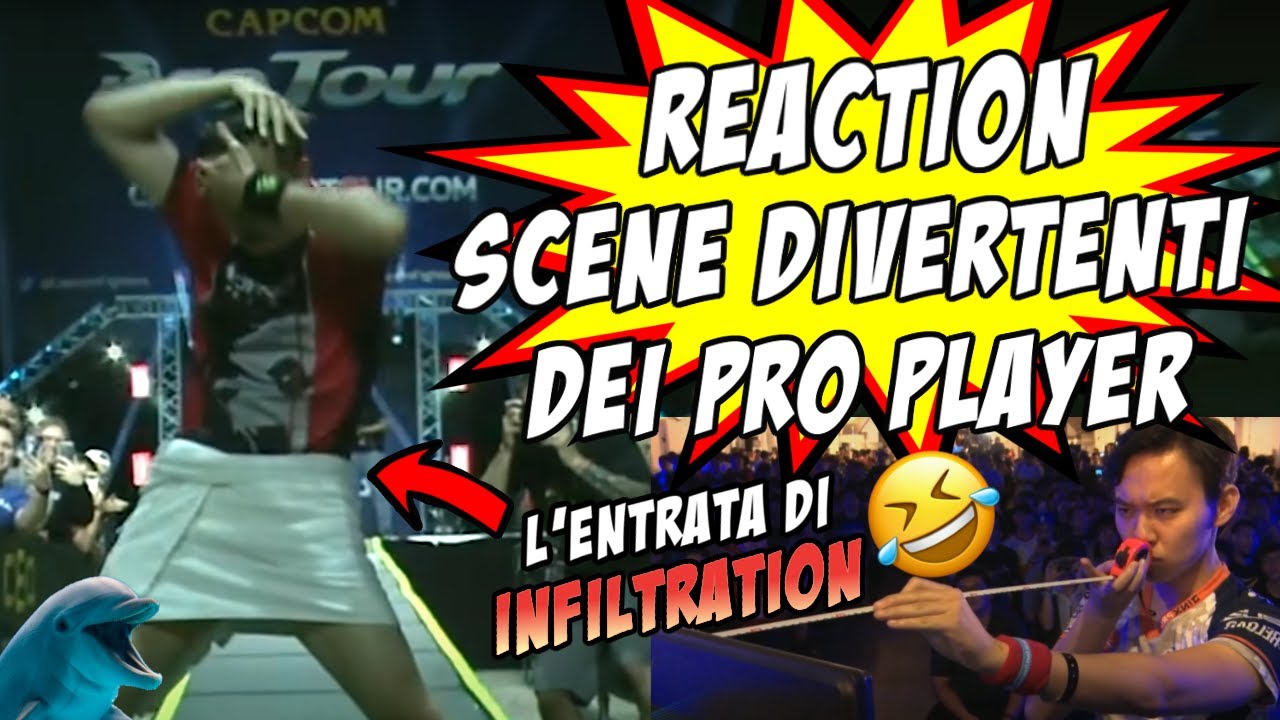 Reaction agli Episodi Divertenti dei Pro Player nella scena dei Picchiaduro!