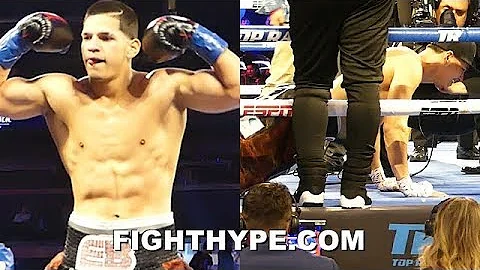 EDGAR BERLANGA SECONDS AFTER 13TH FIRST ROUND KNOCKOUT IN A ROW; STREAK "PUNISHED" WITH PUSH-UPS