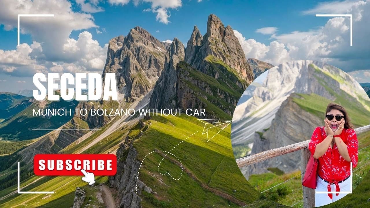 Munich to the Dolomites without CAR | Seceda’s Breathtaking Views & Hidden Gems in Bolzano