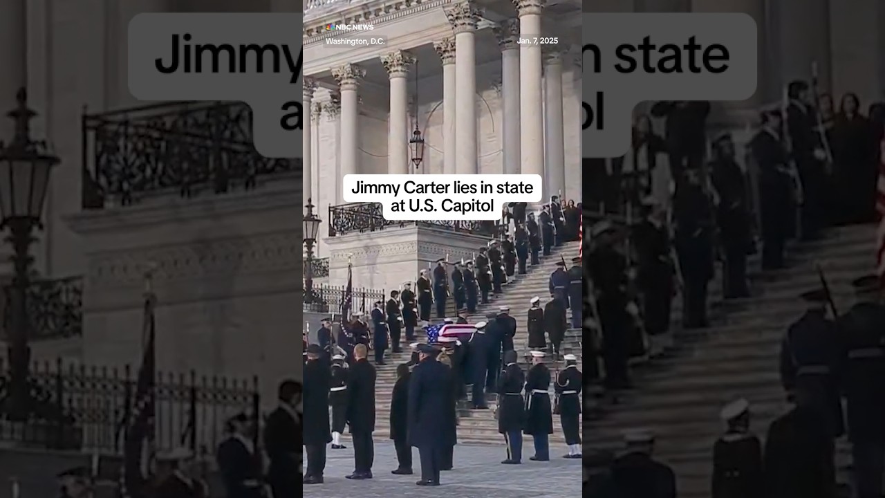 Jimmy Carter lies in state at U.S. Capitol Jimmy Carter lies in state at U.S. Capitol