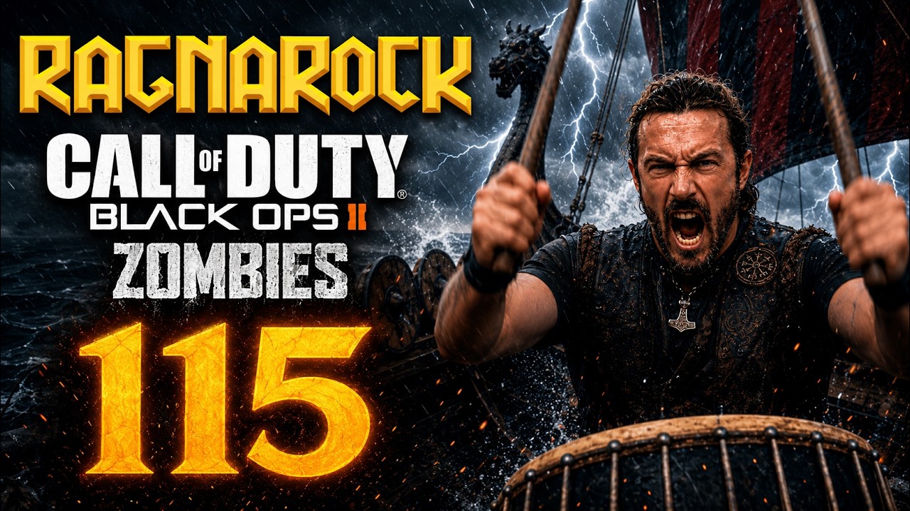 115 PERFECT RUN in Ragnarock | Black Ops Zombies Custom Map