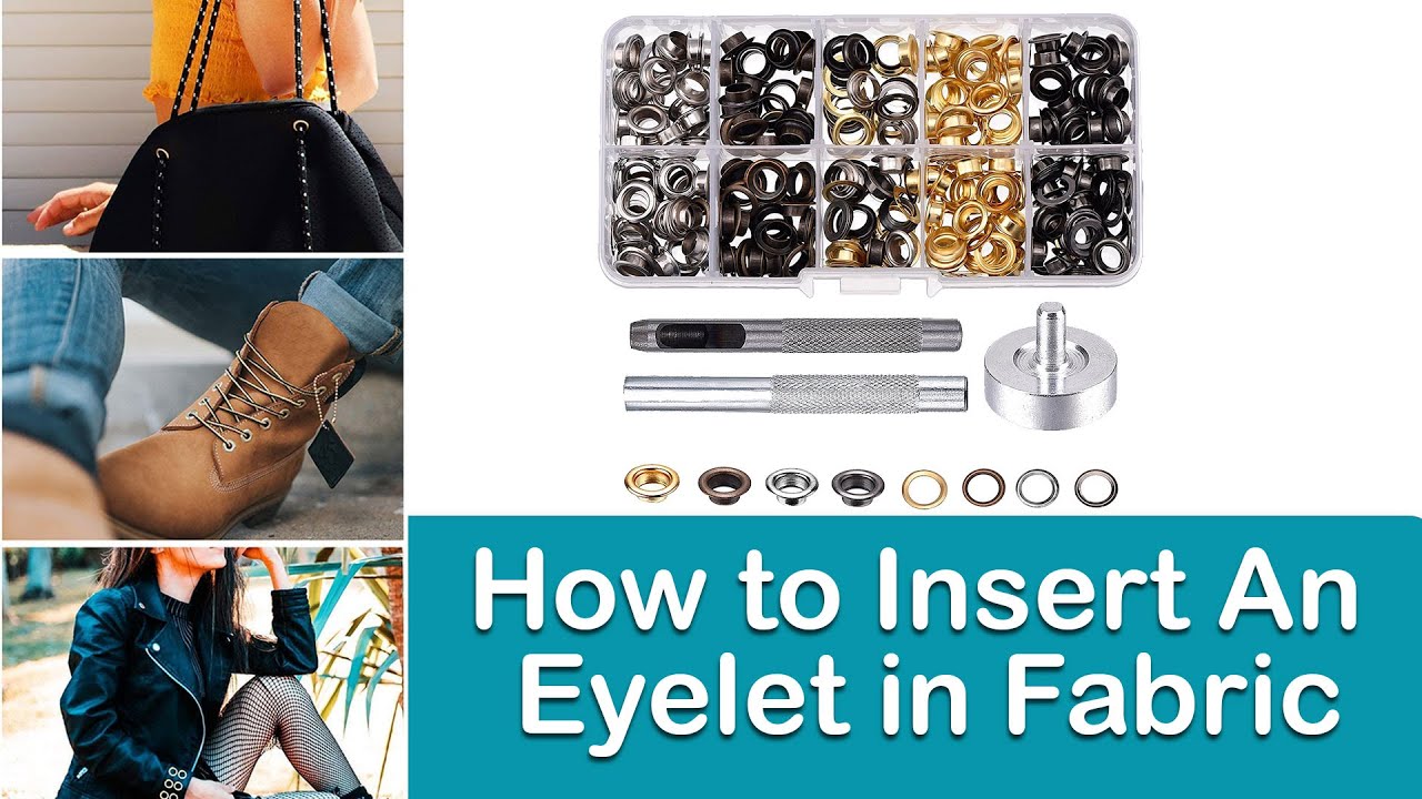 Condo Blues: How to Install Grommets (Eyelets) in Fabric the Easy Way!