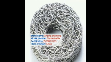 Rectangular Compressed Knitted Wire Mesh The Best Solution for Filtering Efficiency