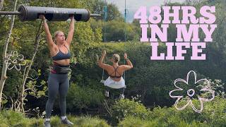 Hybrid Strongwoman Training Weekend: weekened in the life vlog