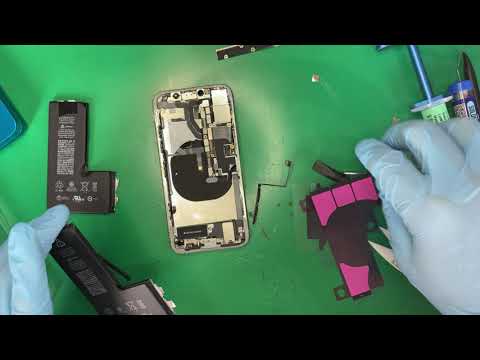 30分でサクッと修理o(^o^)iPhone XS バッテリー交換¥3,500 - YouTube
