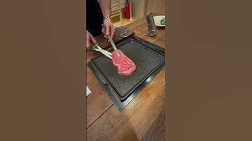 Michelin Hanwoo beef at Wooga | Seoul | Apgujeong #korea #apgujeong #michelin #beef #wooga