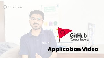 🚩 [ACCEPTED] GitHub Campus Experts Program | Application Video