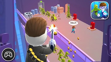 Helicopter Escape 3D - Gameplay Walkthrough Part 7 - Survival Game Levels 18-19 (iOS, Android)