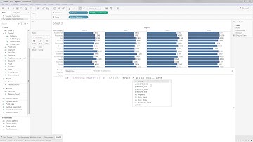 Tableau : Multiple Number Formats with Parameters