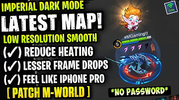 Latest! Imperial Sanctuary Dark MD Smooth Map - Fix Lag & Fps Drop Stable 60FPS [ Patch M-World ]