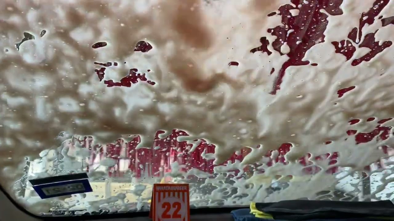 (4K Inside Perspective) Whitewater Express Car Wash Tulsa, OK YouTube