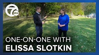 One-on-one with Rep. Elissa Slotkin on Michigan's 7th Congressional District race
