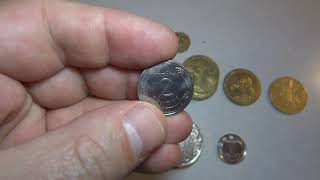 Running coins of Ukraine (collection of coins) - Ходовые монеты Украины (коллекция монет, не коп)