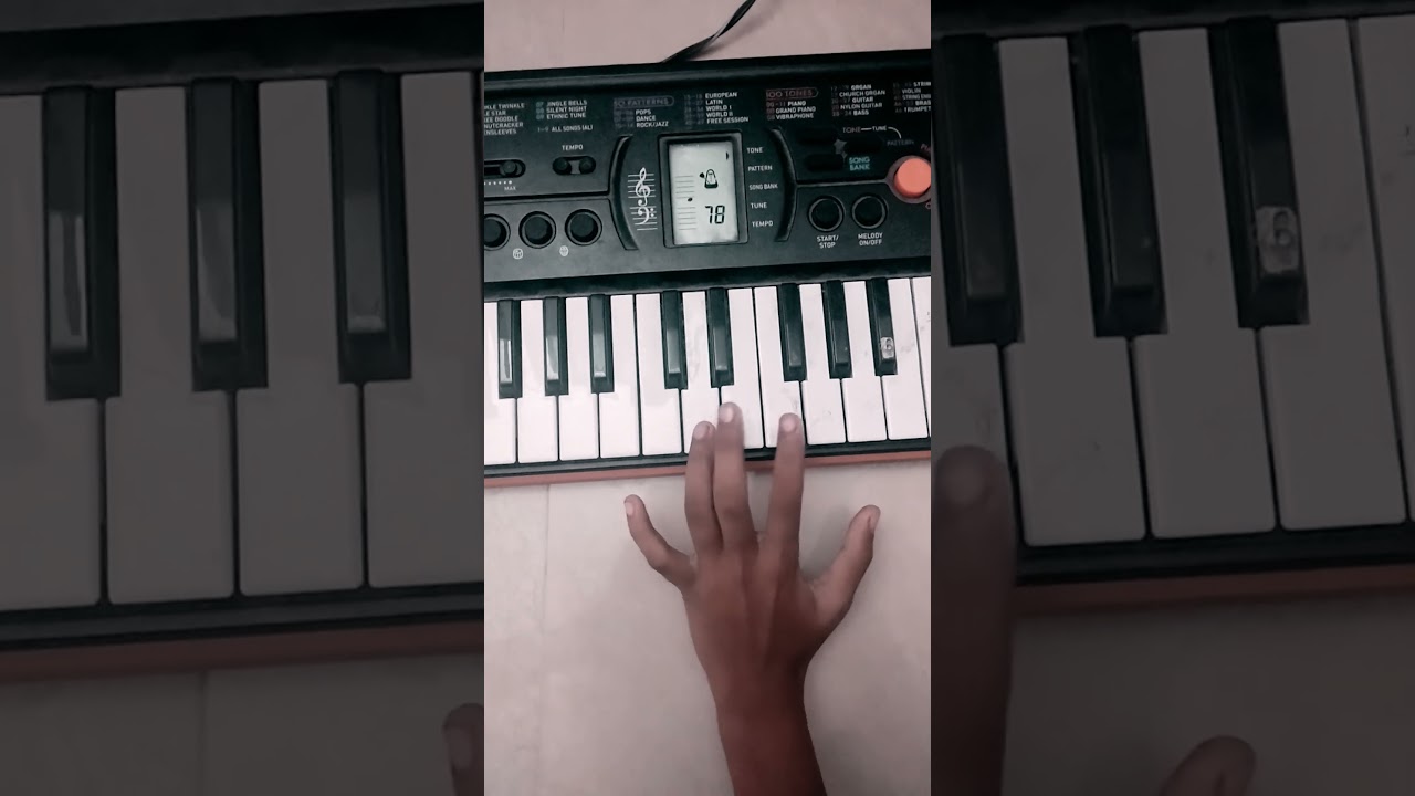 Wednesday song✨on Casio SA-76 by Hiral Meda🎼