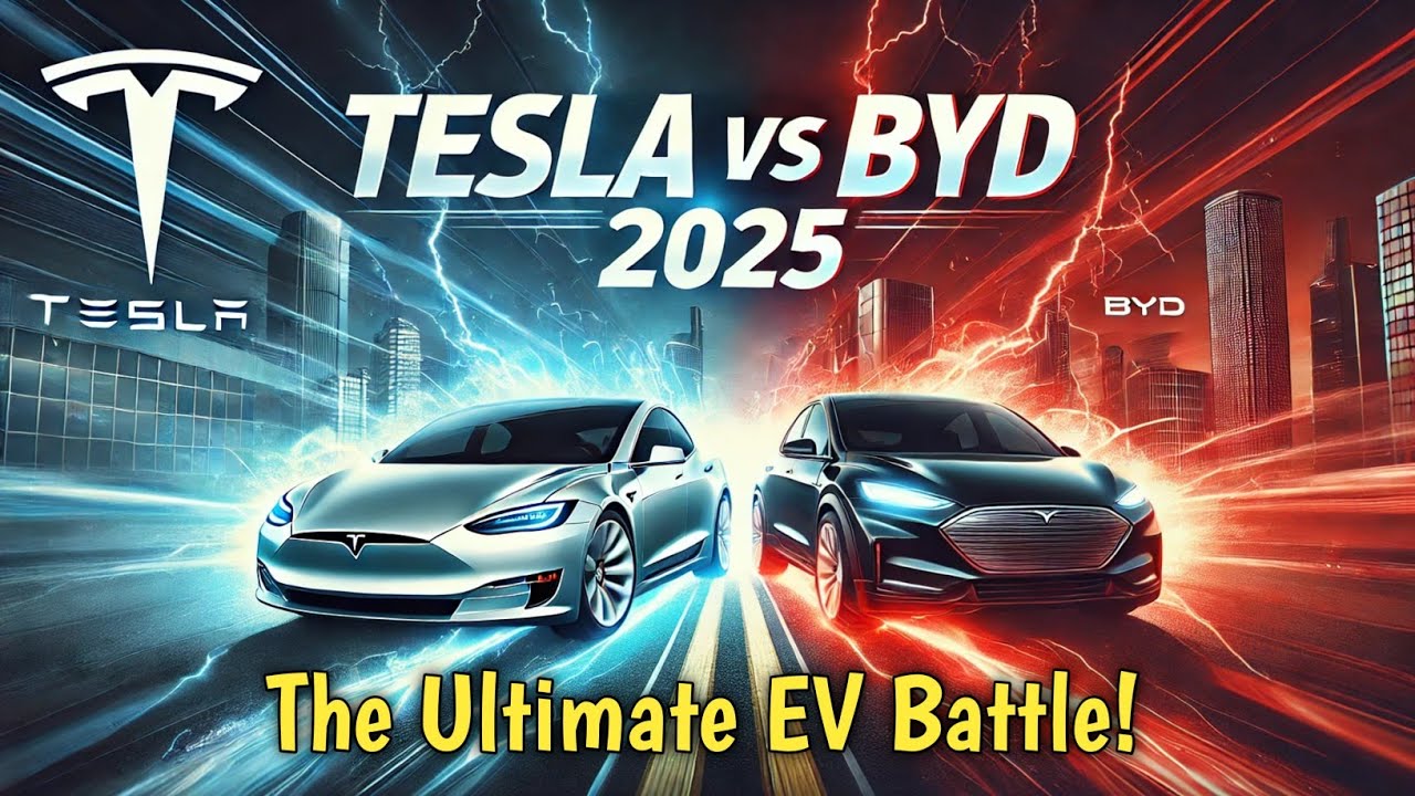 Tesla vs BYD 2025: The Ultimate EV Battle! - YouTube