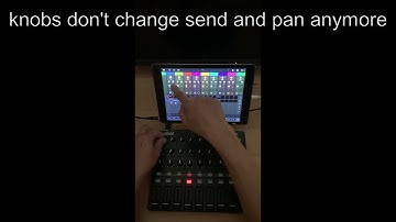 Akai MidiMix - working LEDs and extended button functionality on IPad