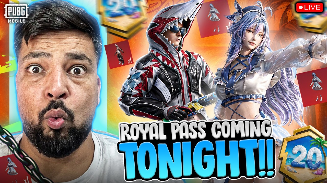 NEW PUBG NEW ROYALPASS COMING TONGHT 🔥😳 | FM Radio Gaming
