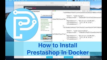 How to install Prestashop and mySQL in Docker
