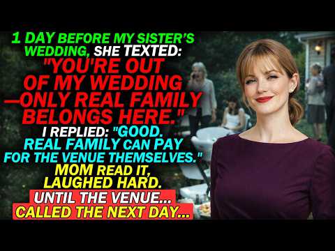 My Sister Kicked Me Out Of Her Wedding — The Venue Kicked Her Back
