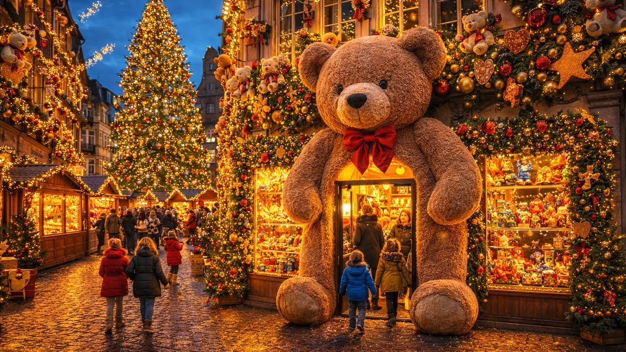 THE CAPITAL OF CHRISTMAS 🎄 THE MOST BEAUTIFUL CHRISTMAS MARKET | WALKING TOUR 4K IN STRASBOURG
