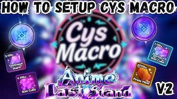 😴How to AFK everything with CYS AutoHotKey😴 - Anime Last Stand!