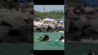 Mission Impossible Jetskiers At The Inlet
