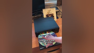 Laser Disc Player BOLO Alert #shorts