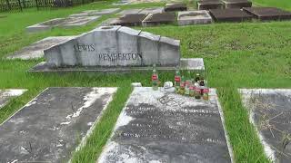 Grave of Dr. John Pemberton, Inventor of Coca-Cola - Linwood Cemetery Columbus, GA