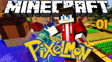 Minecraft Pixelmon #01 - Gotta Catch 