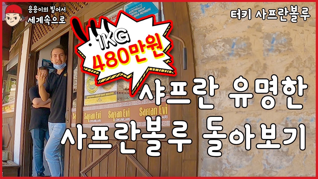 『75. 터키』 [사프란볼루] 사프란볼루는 샤프란이 유명한 게 실화