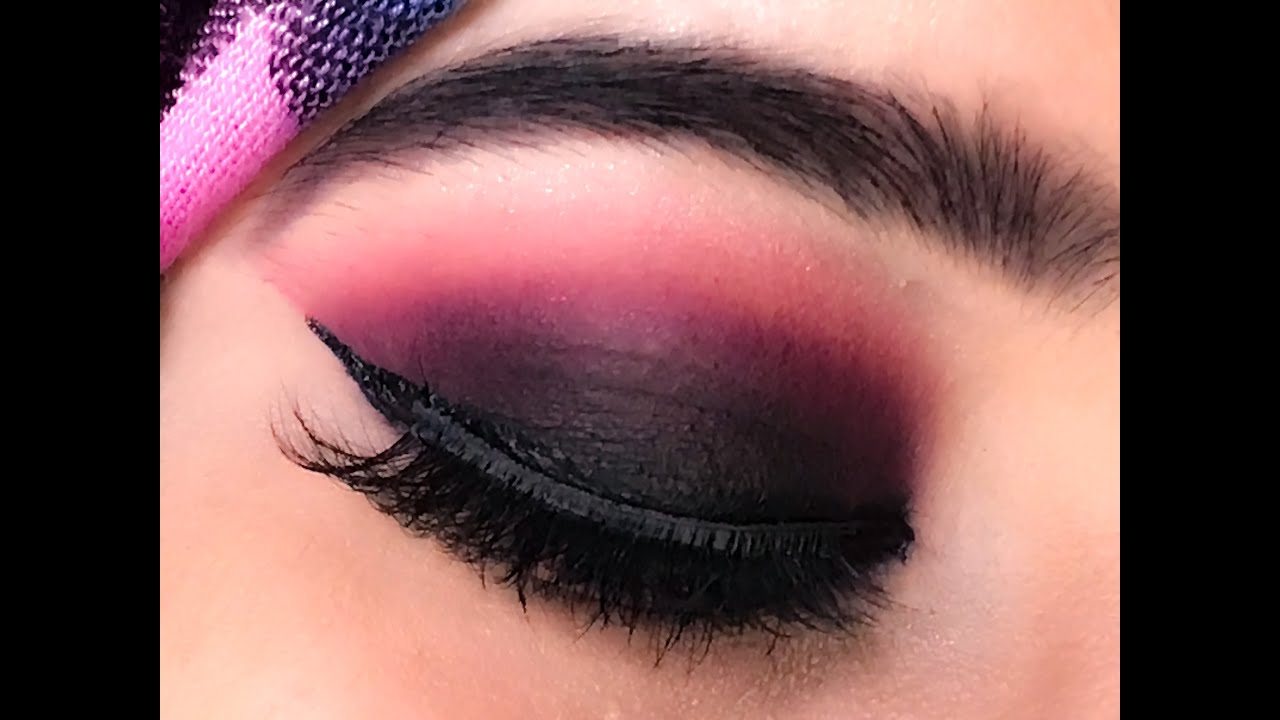 Pink smokey makeup tutorial/ pink smokey eyes/ Fareeha’s makeup