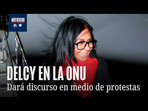 Delcy Rodríguez to address the UN amidst looming protests in NY