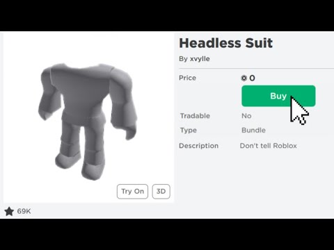 😃 Blocky Headless Suit 😃
