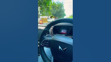 Scorpio N software update 📡👉🏻 #automobile #alloywheels #mahindra #scorpio #thar #modified