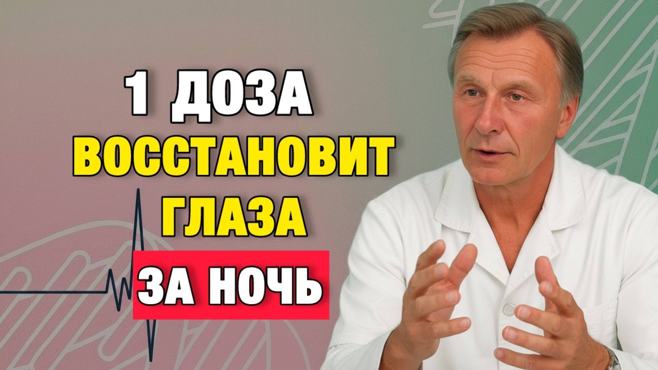 ОСТАНОВИТЕ СТАРЕНИЕ ГЛАЗ: вечерний ритуал 60+ | др. Березуцкий